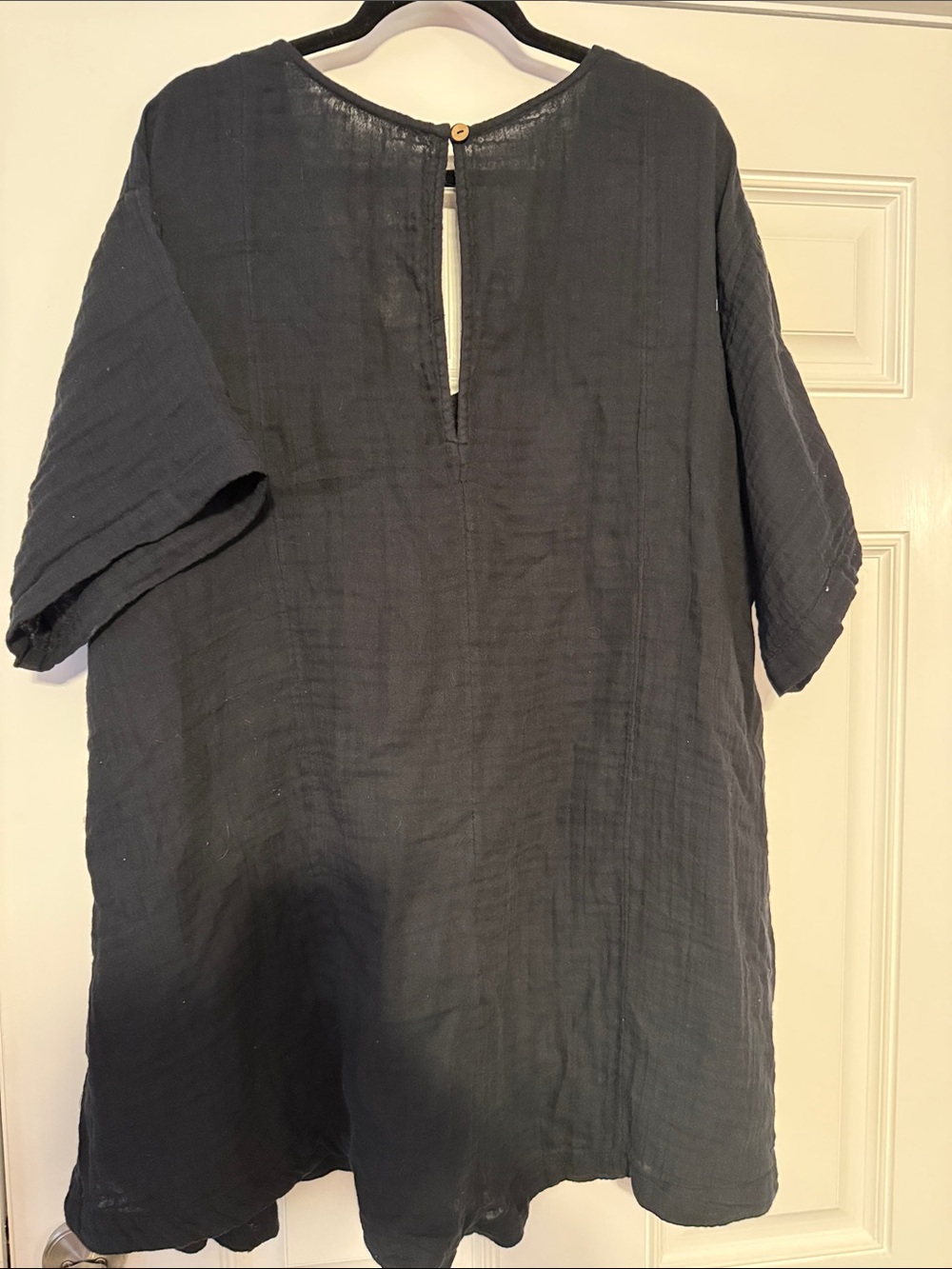 Free People Shorts Romper Black Women’s Large - Picture 4 of 4